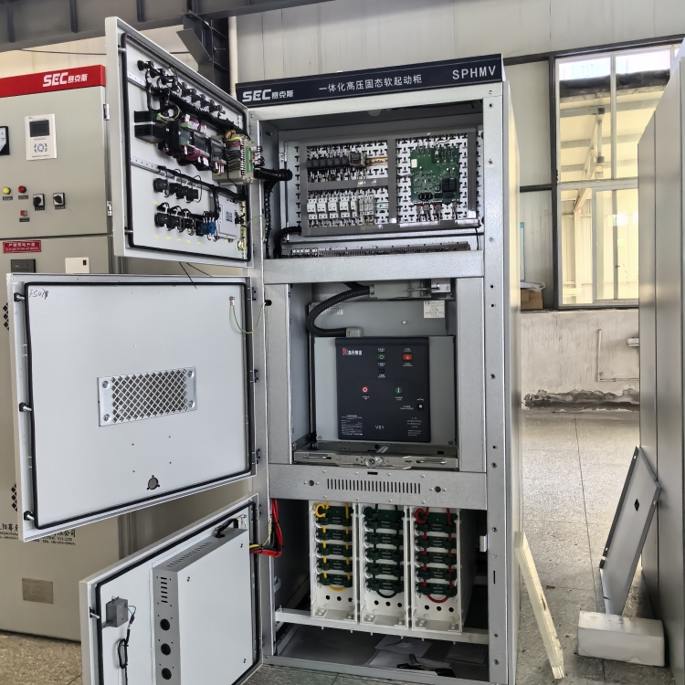高壓軟啟動柜適用多種負載情況 空壓機 水泵 冰機 風機